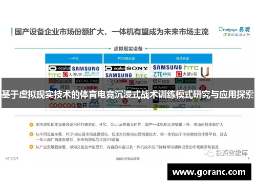 基于虚拟现实技术的体育电竞沉浸式战术训练模式研究与应用探索