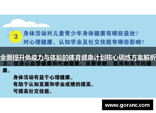 全面提升免疫力与体能的体育健康计划核心训练方案解析
